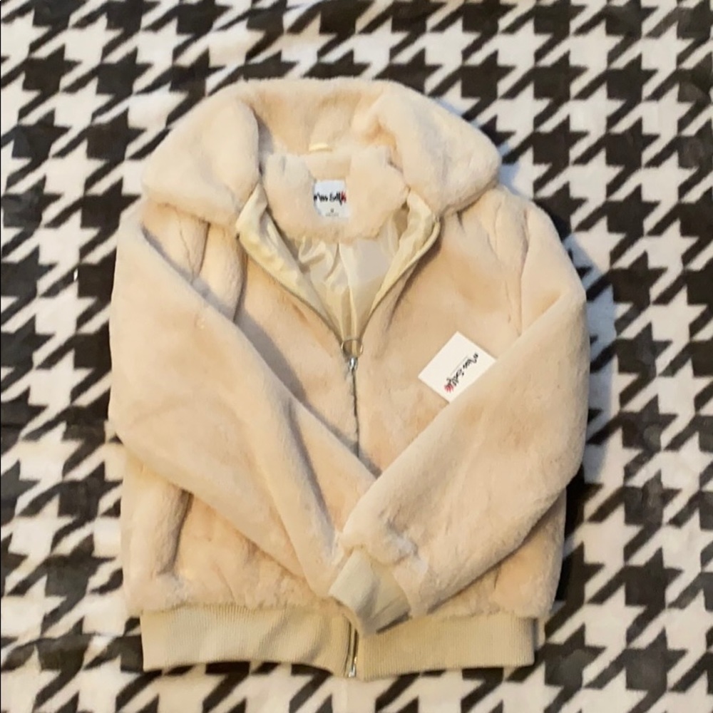 Faux Fur Bomber Jacket